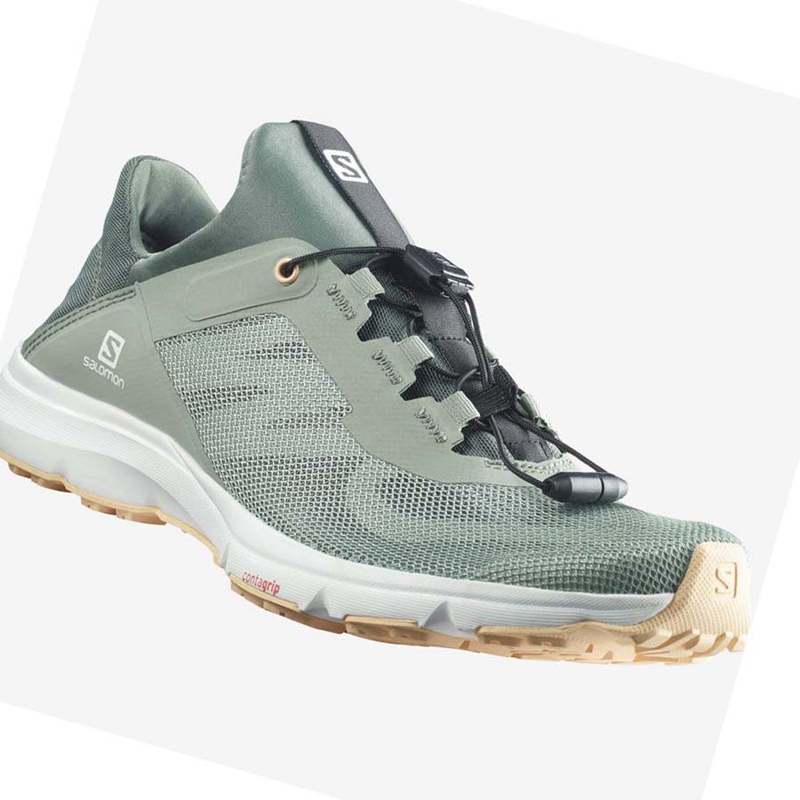 Salomon AMPHIB BOLD 2 Vattenskor Dam Olivgröna | EWLUDQX-06