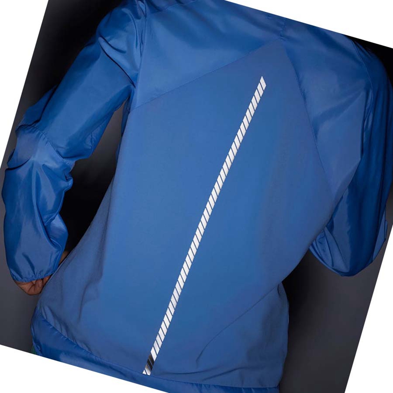 Salomon BONATTI CROSS WIND WINDBREAKERS Jacka Dam Blå | GFWEZUC-60