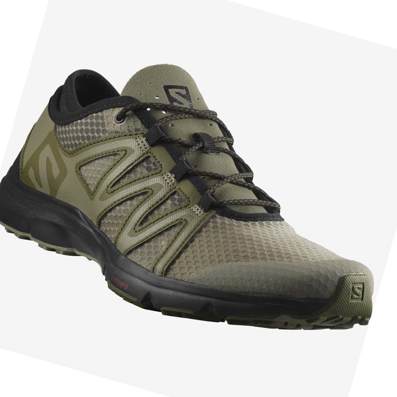 Salomon CROSSAMPHIBIAN SWIFT 2 Vattenskor Herr Olivgröna | CZEXAIK-48