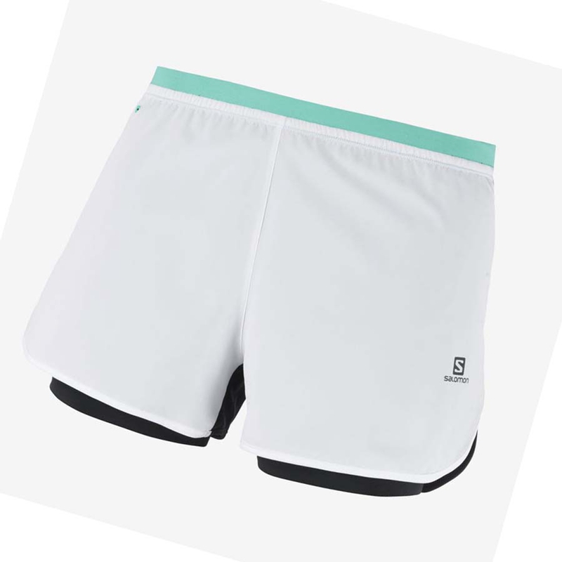 Salomon CROSS 2IN1 Shorts Dam Vita | NTFRJPU-01