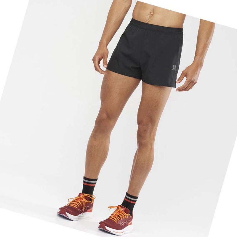 Salomon CROSS 3'' Shorts Herr Svarta | WUCVXQD-32