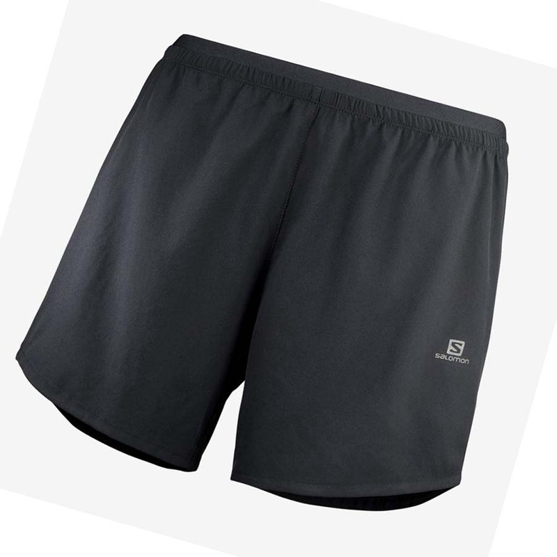 Salomon CROSS 5\'\' Shorts Dam Svarta | PFEBQZM-87