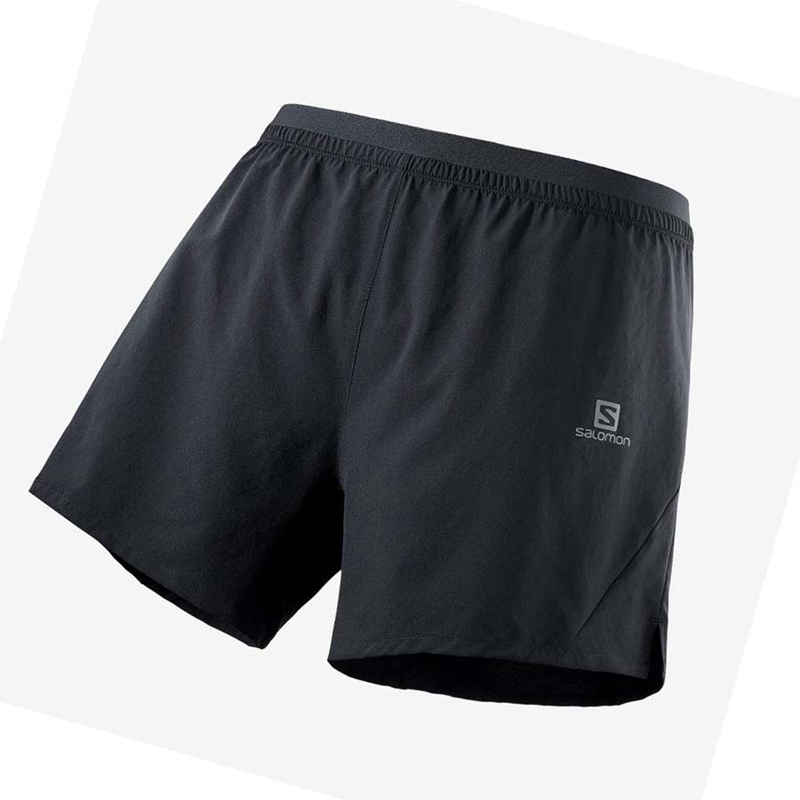 Salomon CROSS 5\'\' Shorts Herr Svarta | LECDQMW-71