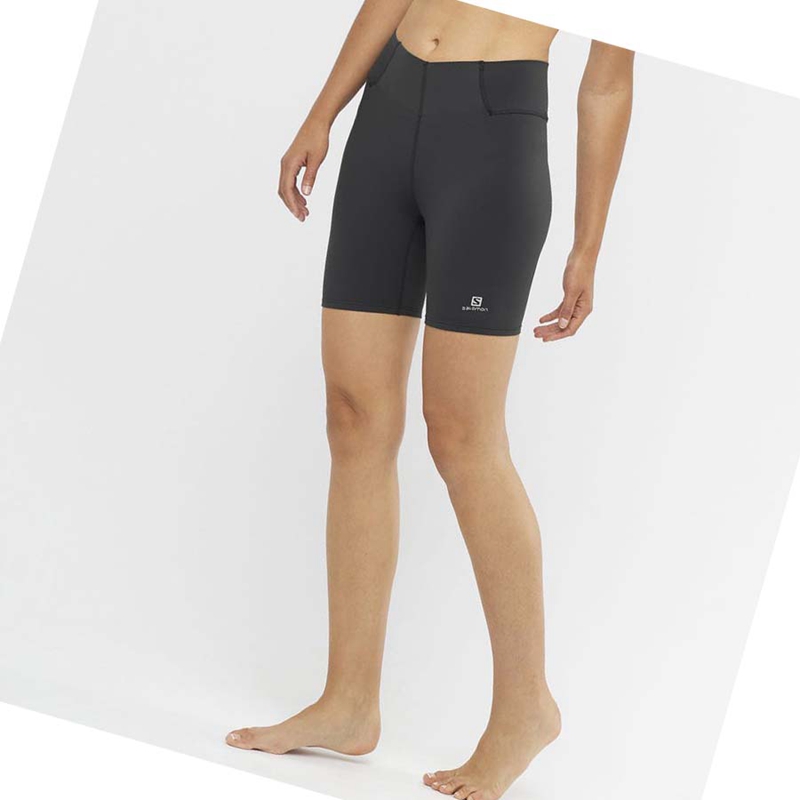 Salomon CROSS MULTI 7'' Shorts Dam Svarta | RJCNTPK-10