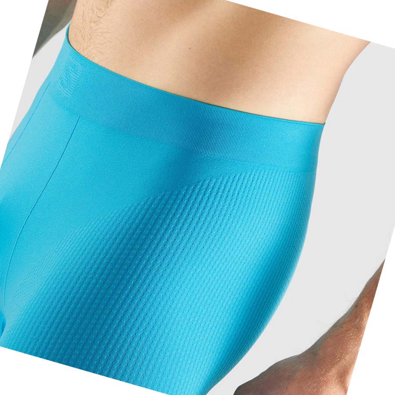 Salomon ESSENTIAL SEAMLESS Byxor Herr Blå | MQERTKU-37