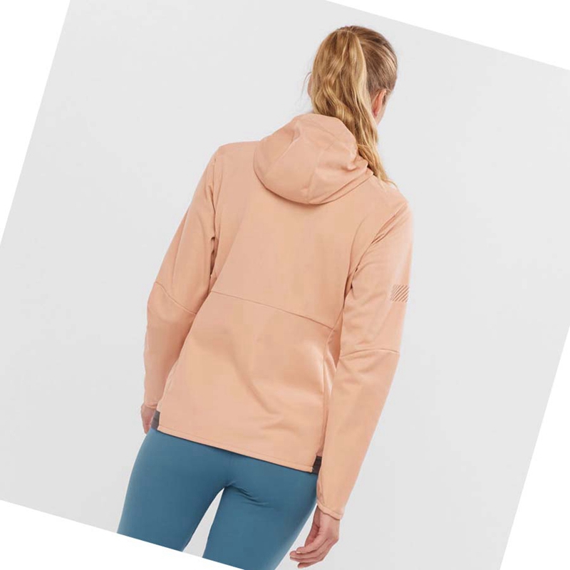 Salomon GORE TEX INFINIUM™ WINDSTOPPER® Jacka Dam Rosa | KARIEJG-83