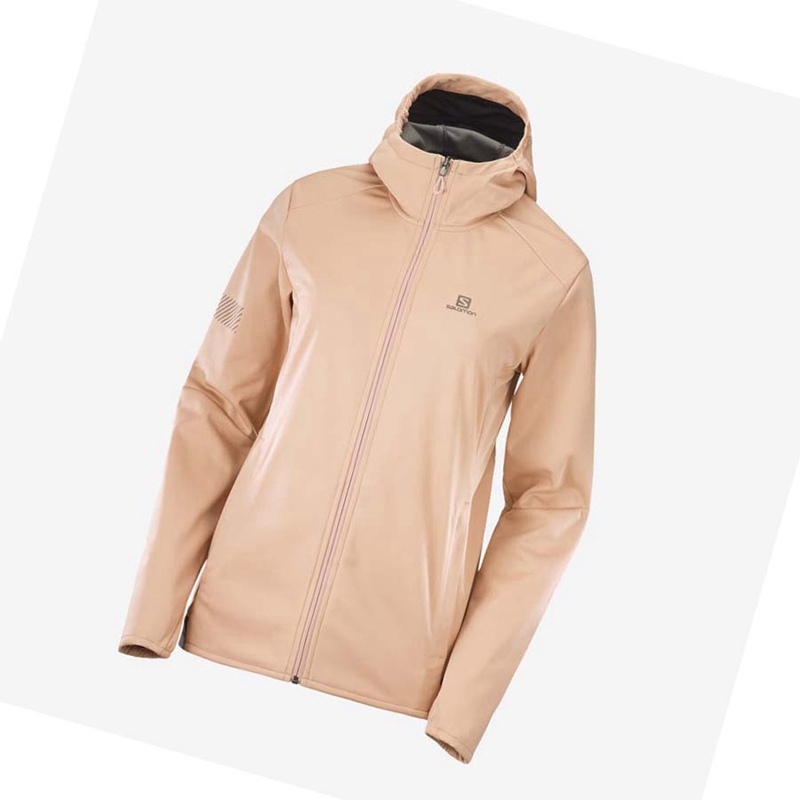 Salomon GORE TEX INFINIUM™ WINDSTOPPER® Jacka Dam Rosa | KARIEJG-83