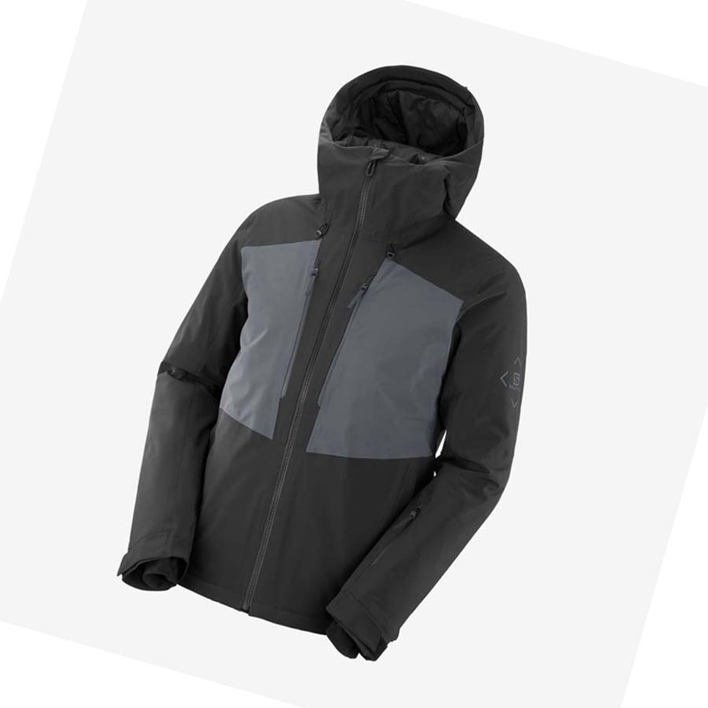 Salomon HIGHLAND Ski Skidjackor Herr Svarta | LSWEBOX-42