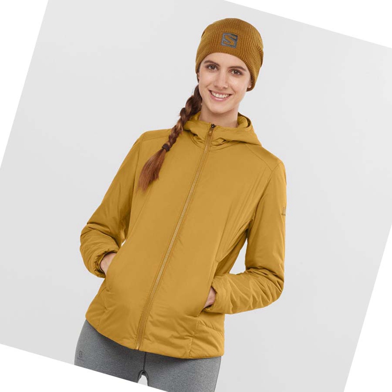 Salomon OUTRACK INSULATED Jacka Dam Gula | UCYLFIG-80