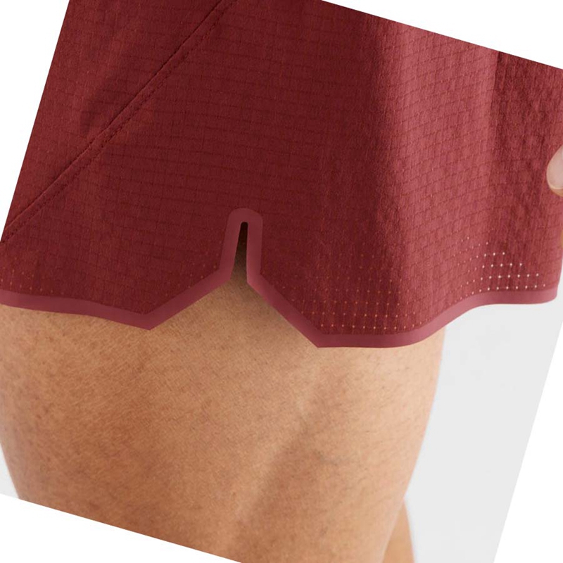 Salomon SENSE AERO 5'' Shorts Herr Röda | UTFYEMS-87