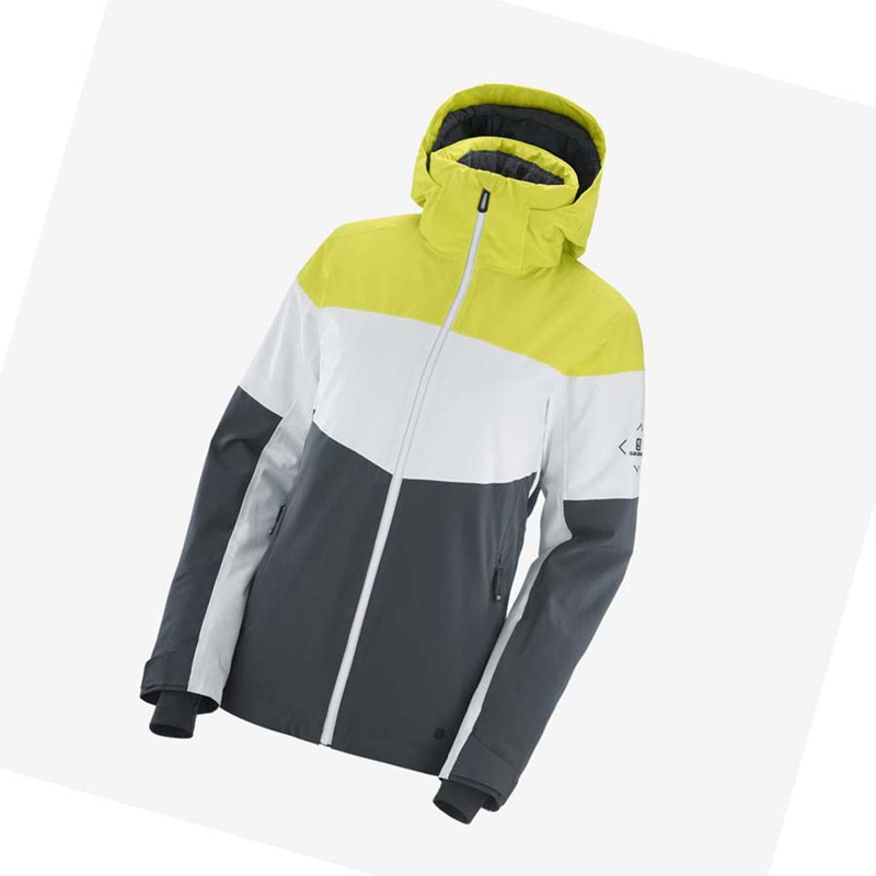 Salomon SLALOM Skidjackor Dam Gröna | DVPCZHB-78