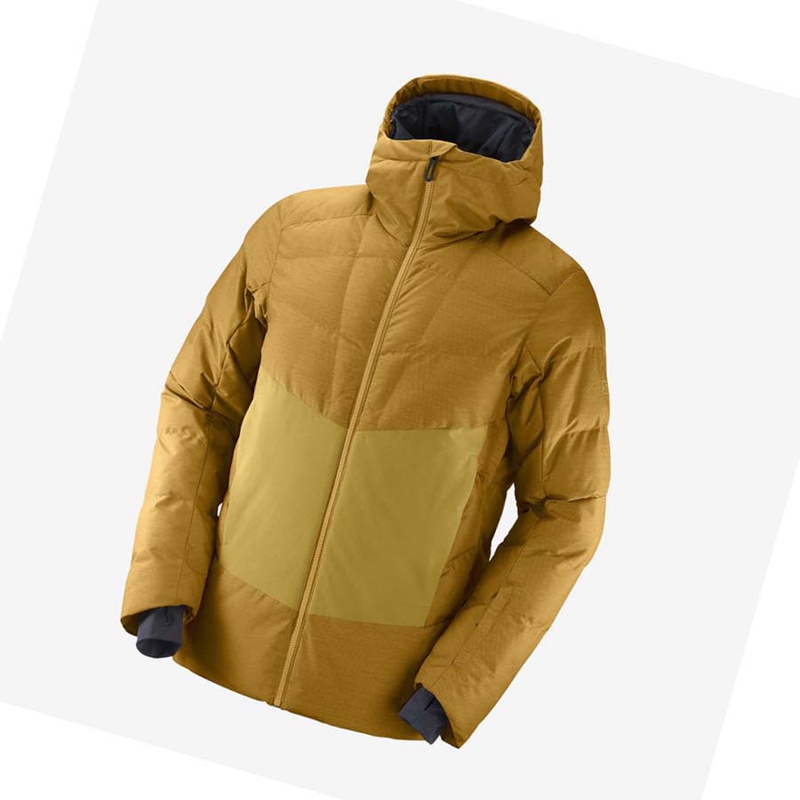 Salomon SNOWSHELTER Skidjackor Herr Bruna | QZMOVCK-78