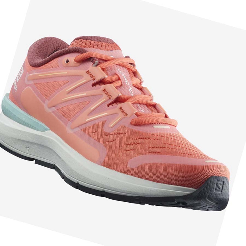 Salomon SONIC 4 Löparskor Dam Rosa | SENLQXO-10