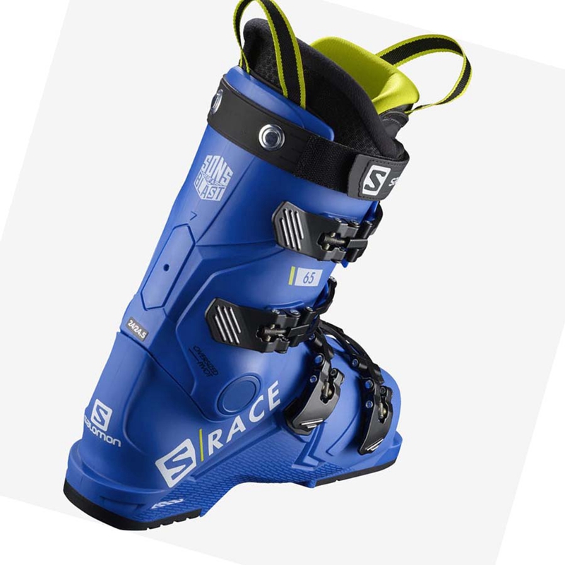 Salomon S/RACE 65 Pjäxor Barn Blå | XZOQSFL-32