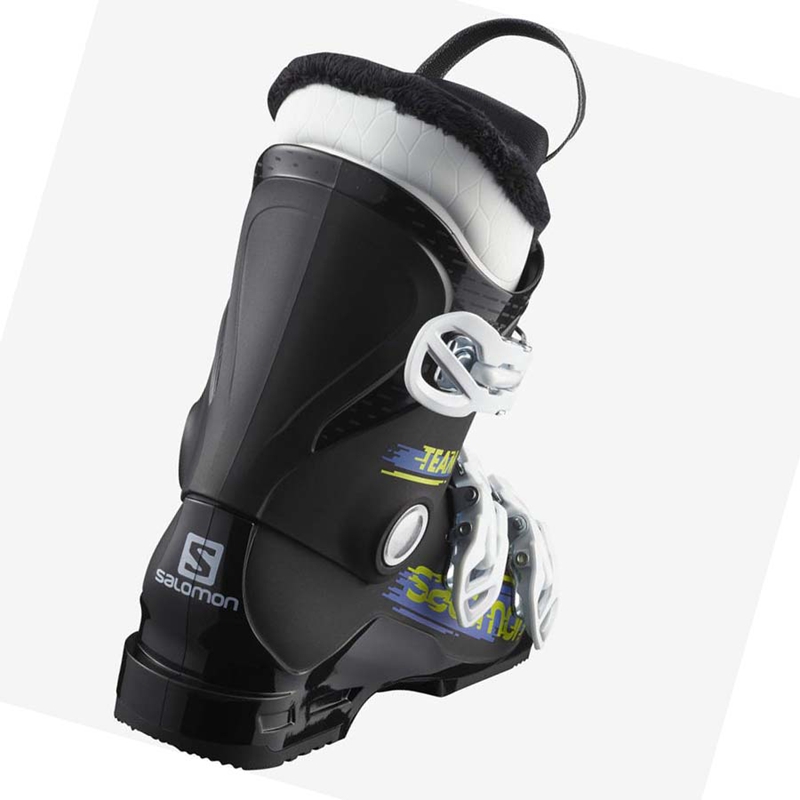 Salomon TEAM T3 Pjäxor Barn Svarta Vita | DQIXYHU-17