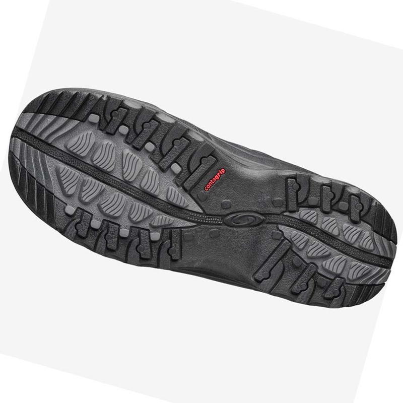 Salomon TOUNDRA FORCES CLIMASALOMON™ WATERPROOF Stövlar Herr Svarta | JNLXKYS-58