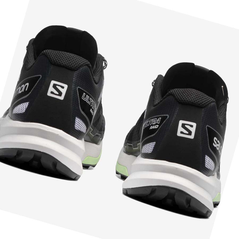 Salomon ULTRA RAID Sneakers Herr Svarta Mintgröna | DCJTKXV-36