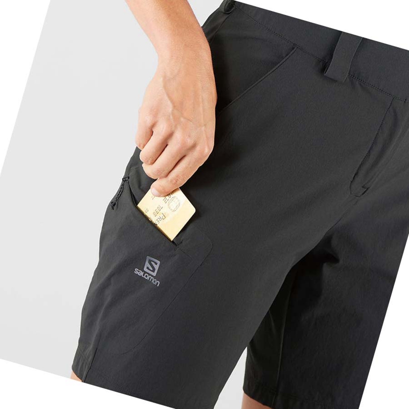 Salomon WAYFARER Shorts Dam Svarta | GWXZCOR-94