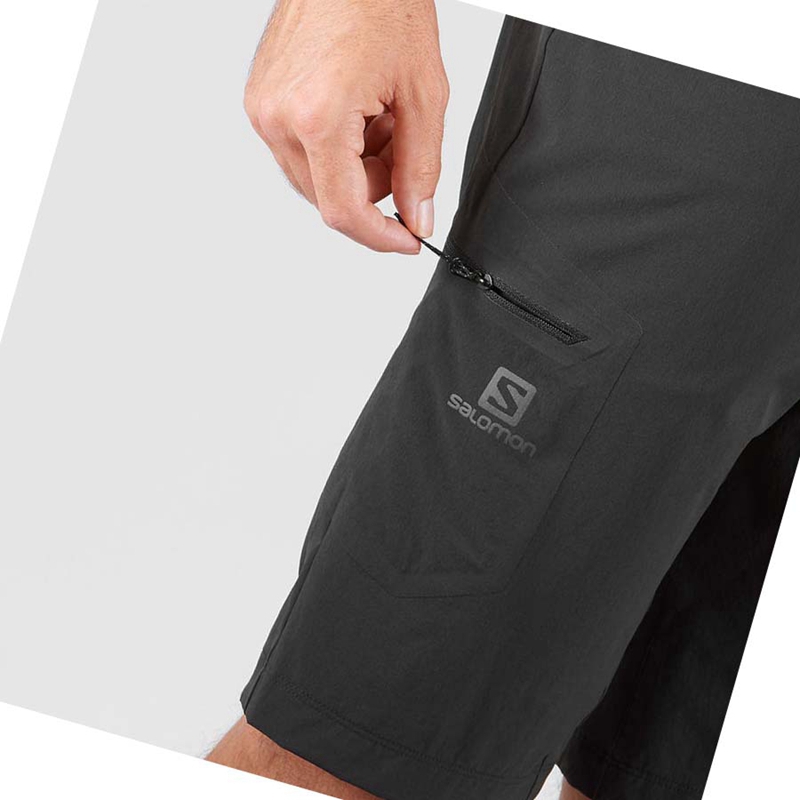 Salomon WAYFARER Shorts Herr Svarta | AREDCQY-50