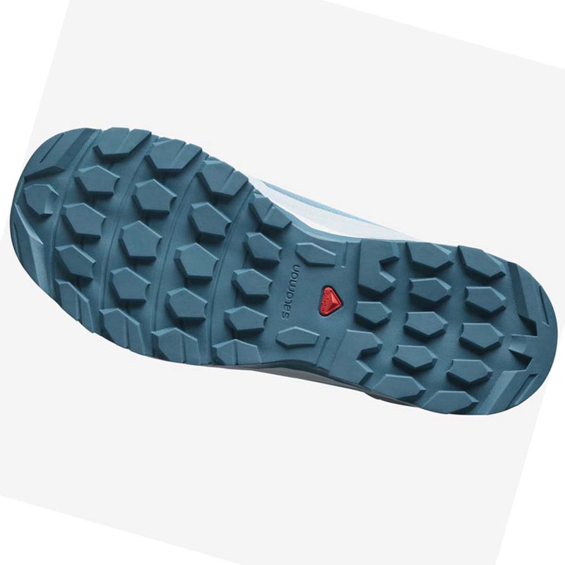 Salomon WoVAYA BLAZE THINSULATE™ CLIMASALOMON™ WATERPROOF Vandringsskor Dam Blå | FBCSAIR-64