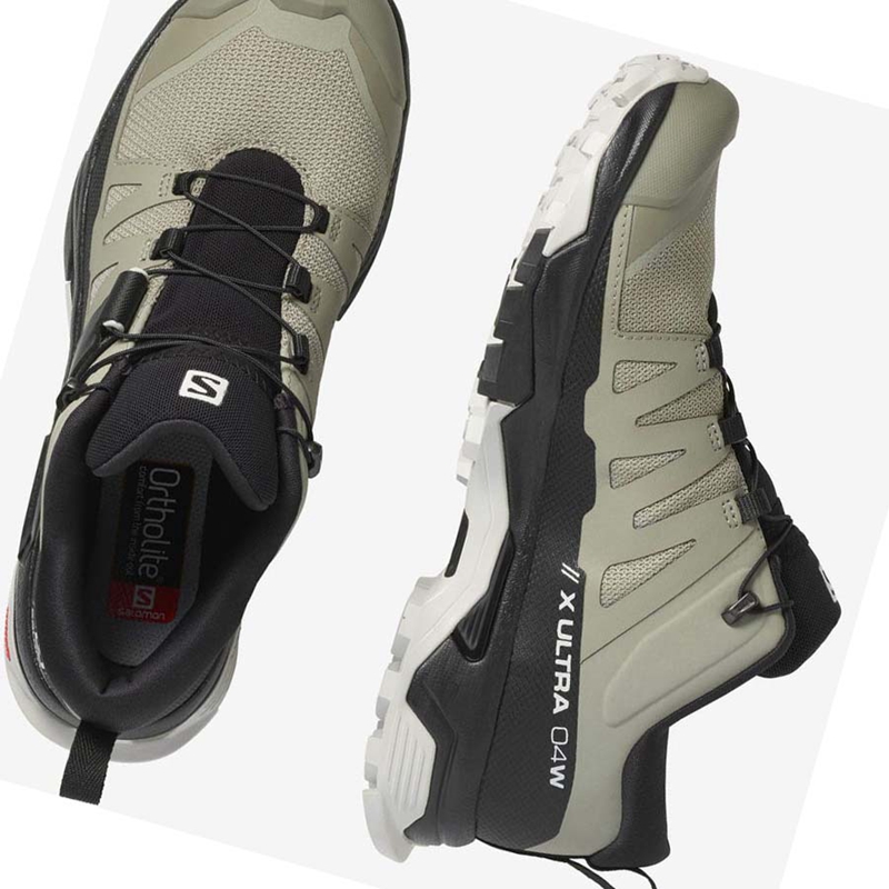 Salomon WoX ULTRA 4 Vandringsskor Dam Beige | MBHQCKJ-08