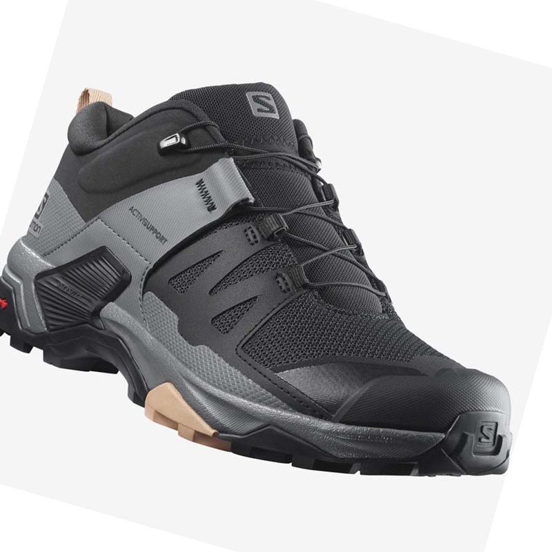 Salomon WoX ULTRA 4 Vandringsskor Dam Svarta | DLEXQAR-58