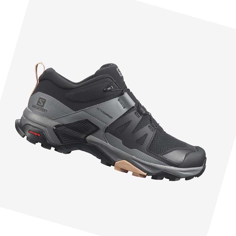 Salomon WoX ULTRA 4 Vandringsskor Dam Svarta | DLEXQAR-58