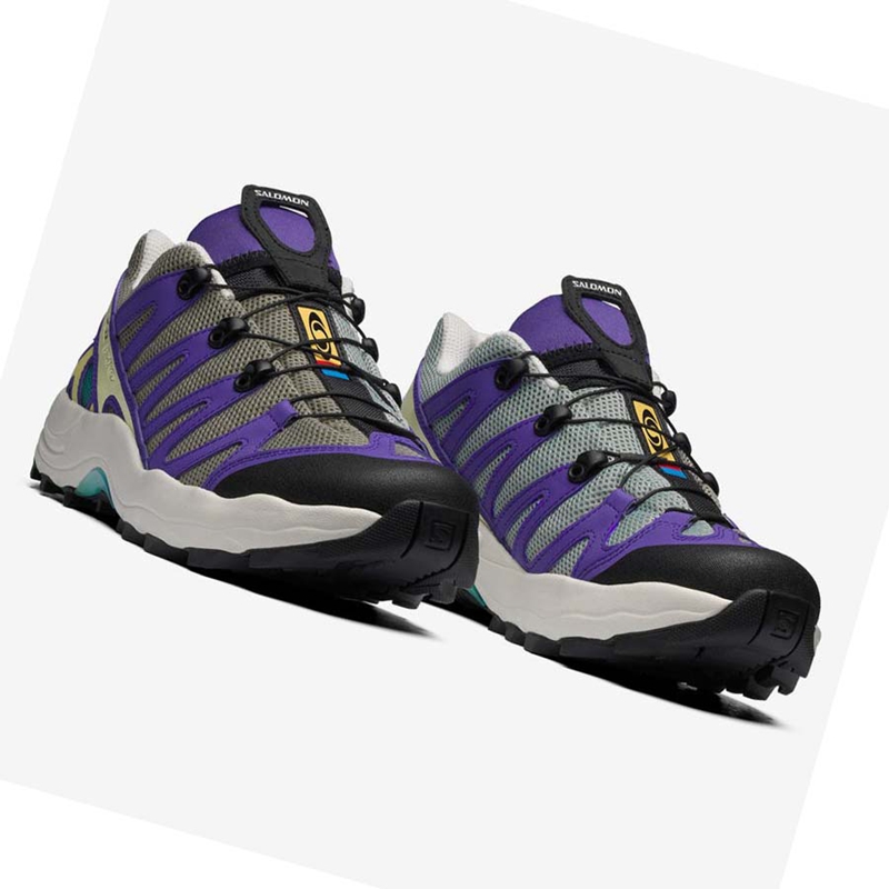 Salomon XA PRO 1 Sneakers Dam Lila Grå | HPQJFWG-02