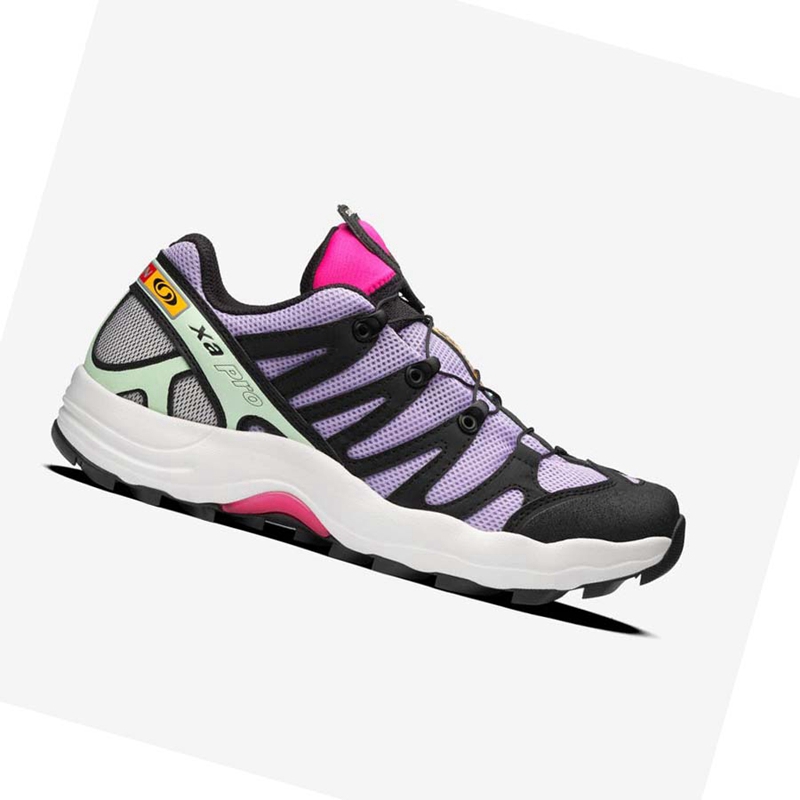 Salomon XA PRO 1 Sneakers Herr Rosa Gula | VJKYMGA-98