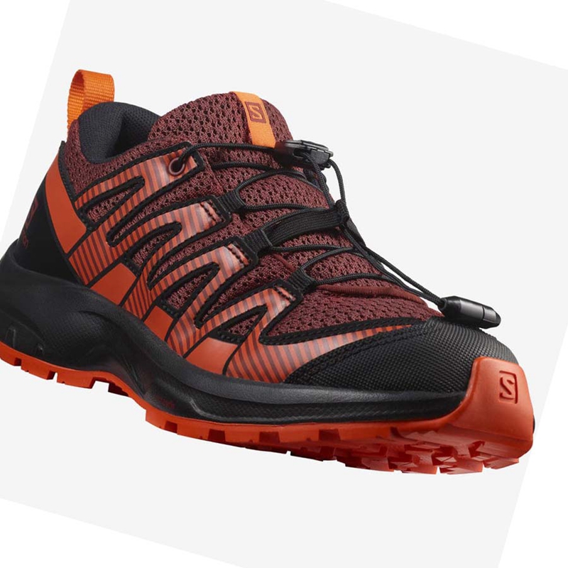 Salomon XA PRO V8 Trail löparskor Barn Orange | AUIENOS-38