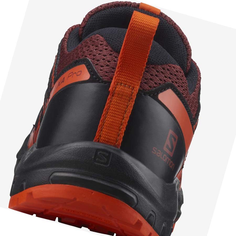 Salomon XA PRO V8 Trail löparskor Barn Orange | AUIENOS-38