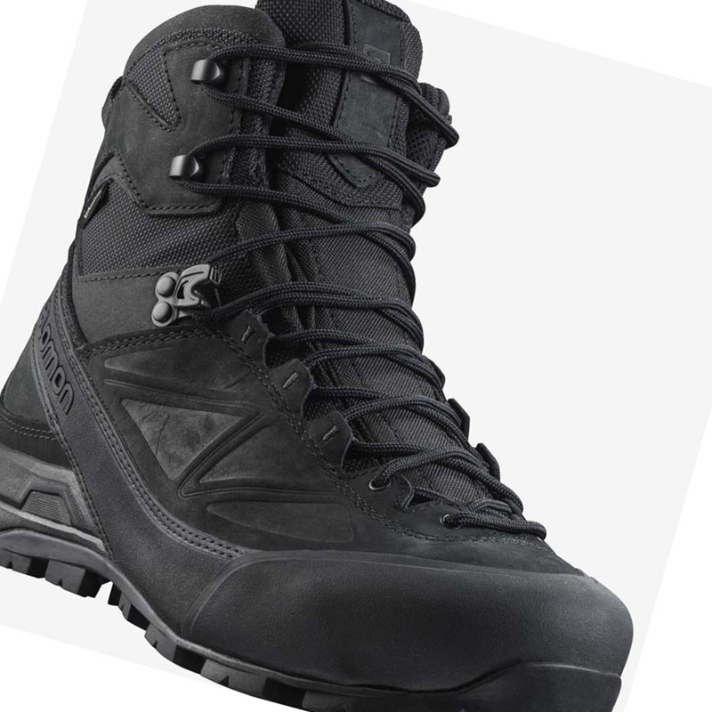 Salomon X ALP GORE-TEX FORCES Stövlar Dam Svarta | LACDGFX-10