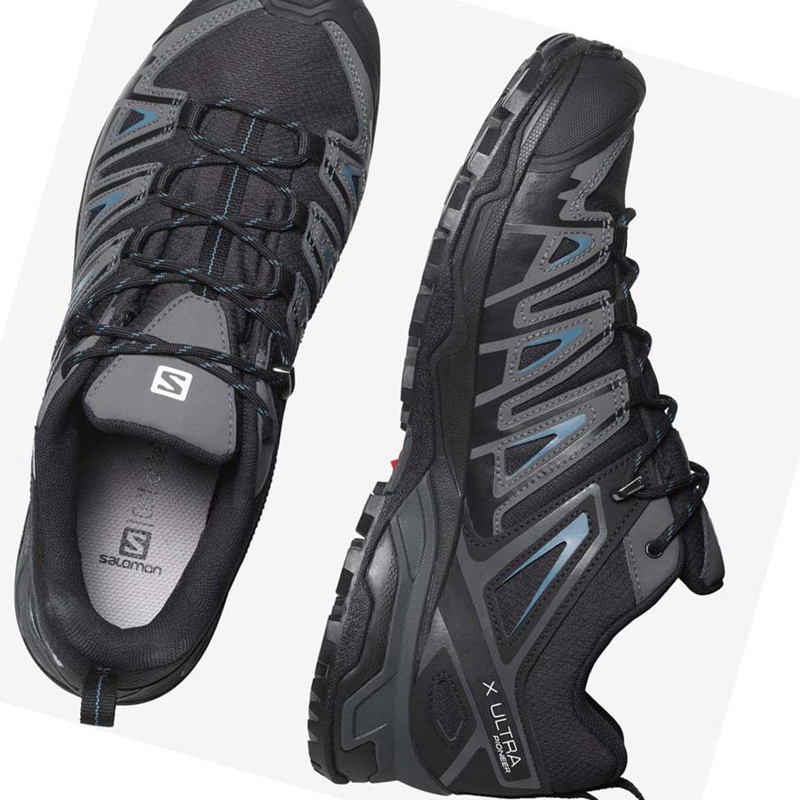 Salomon X ULTRA PIONEER CLIMASALOMON™ WATERPROOF Vandringsskor Herr Svarta | WRYUDGE-98