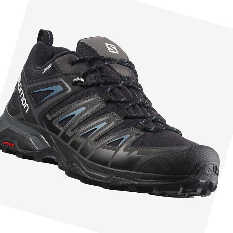 Salomon X ULTRA PIONEER CLIMASALOMON™ WATERPROOF Vandringsskor Herr Svarta | WRYUDGE-98