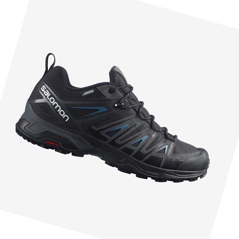 Salomon X ULTRA PIONEER CLIMASALOMON™ WATERPROOF Vandringsskor Herr Svarta | WRYUDGE-98