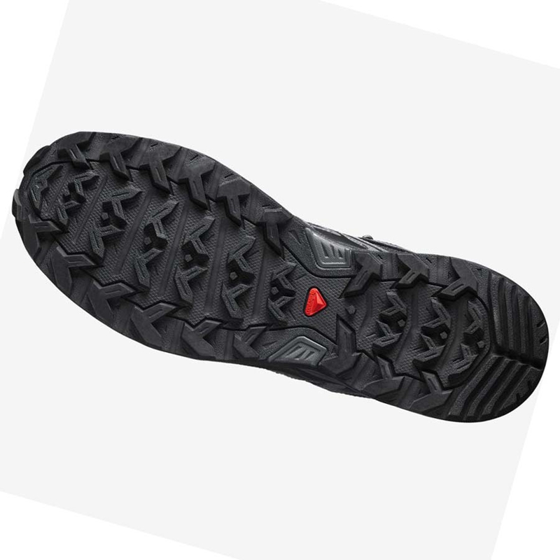 Salomon X ULTRA PIONEER MID CLIMASALOMON™ WATERPROOF Vandringsskor Herr Grå Svarta | HKPJFTO-02