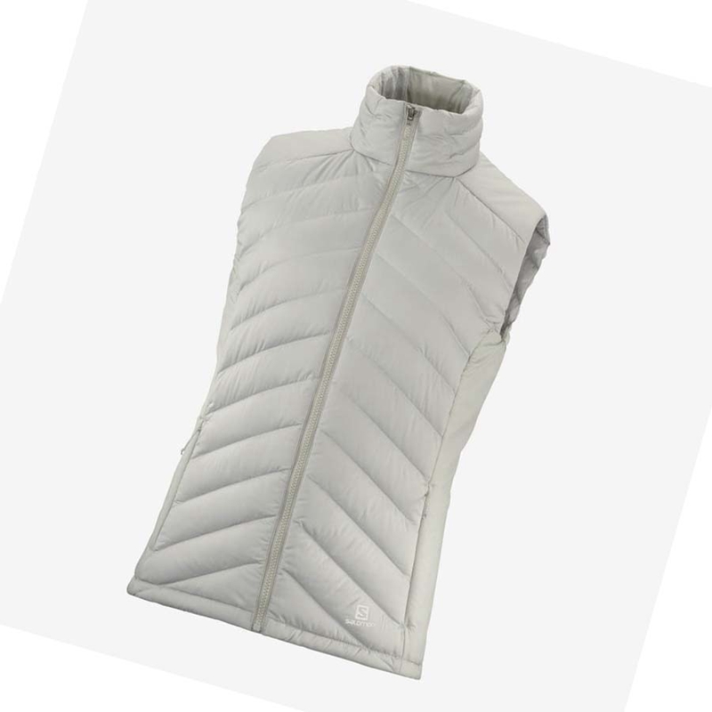 Salomon ESSENTIAL XWARM DOWN INSULATED Jacka Dam Silver | TCQWBOK-05