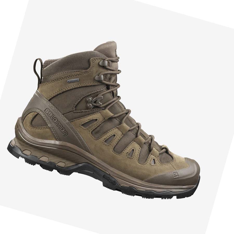 Salomon QUEST 4D GORE-TEX FORCES 2 EN Stövlar Dam Bruna | SZMEOYV-34