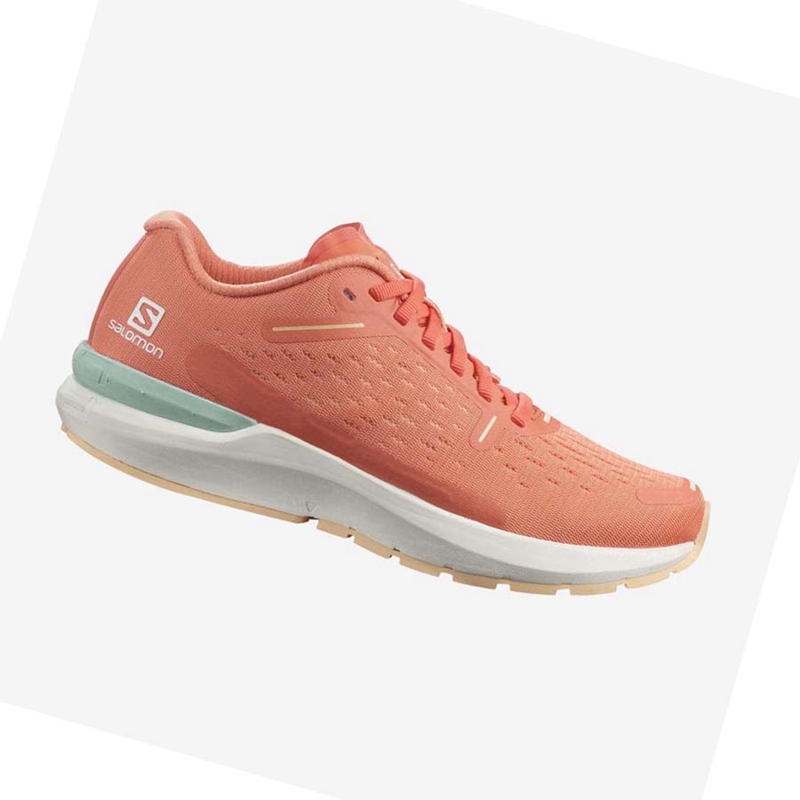 Salomon SONIC 4 Löparskor Dam Orange | TRPSDQE-75