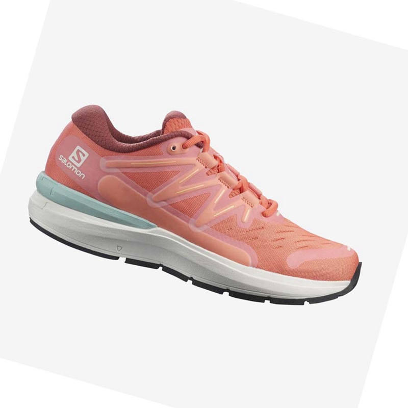 Salomon SONIC 4 Löparskor Dam Rosa | SENLQXO-10