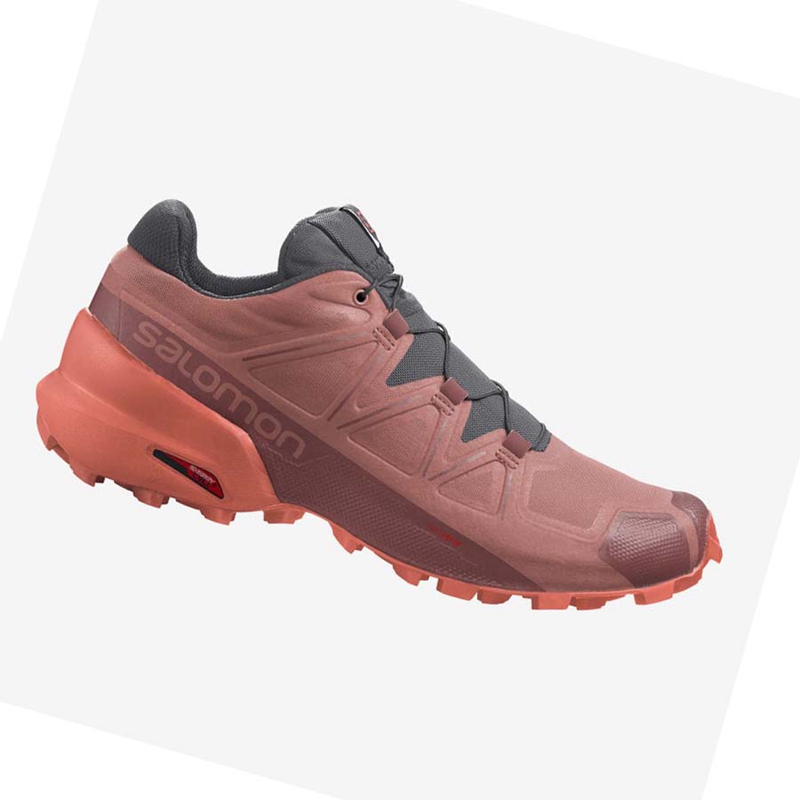 Salomon SPEEDCROSS 5 Trail löparskor Dam Orange | IOAYXJM-08