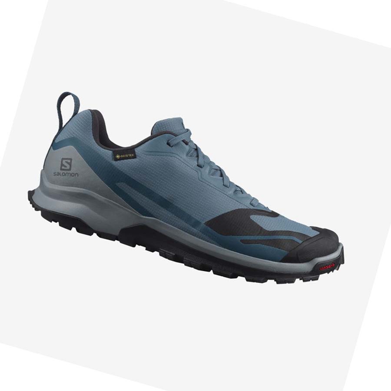 Salomon XA COLLIDER 2 GORE-TEX Trail löparskor Herr Blå | UPSNKCY-97