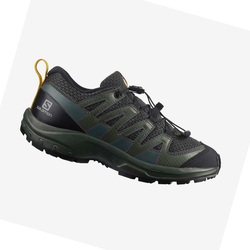 Salomon XA PRO V8 Vandringsskor Barn Svarta | LPNIQZK-43