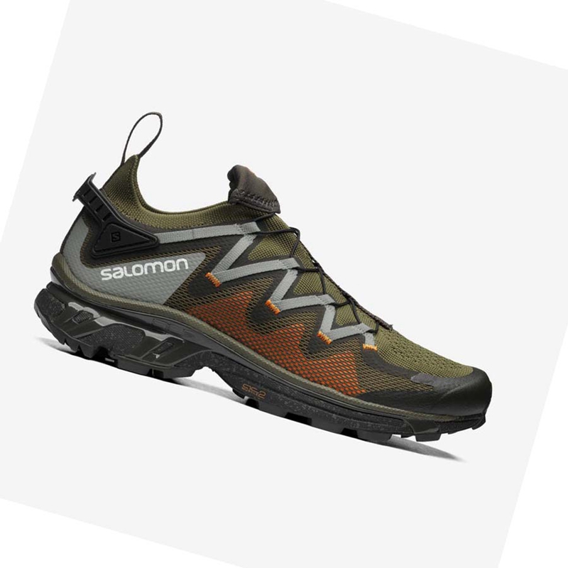 Salomon XT-RUSH Sneakers Dam Olivgröna | UKHNOJQ-98