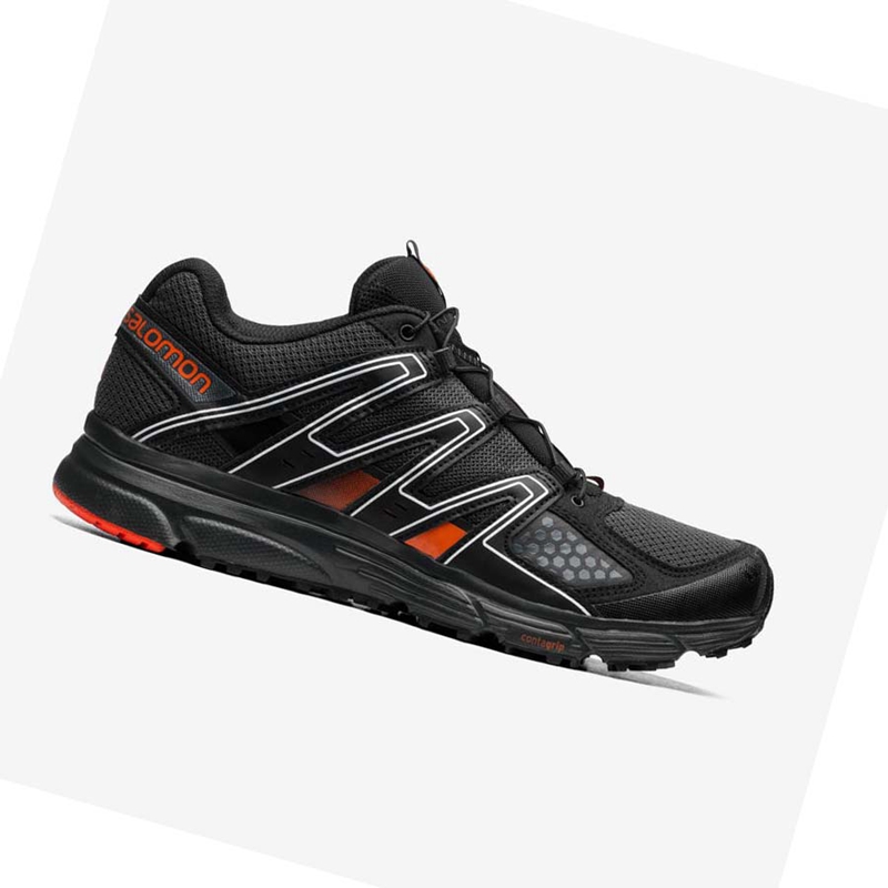 Salomon X-MISSION 3 Sneakers Dam Svarta Röda | GNFZOJX-52